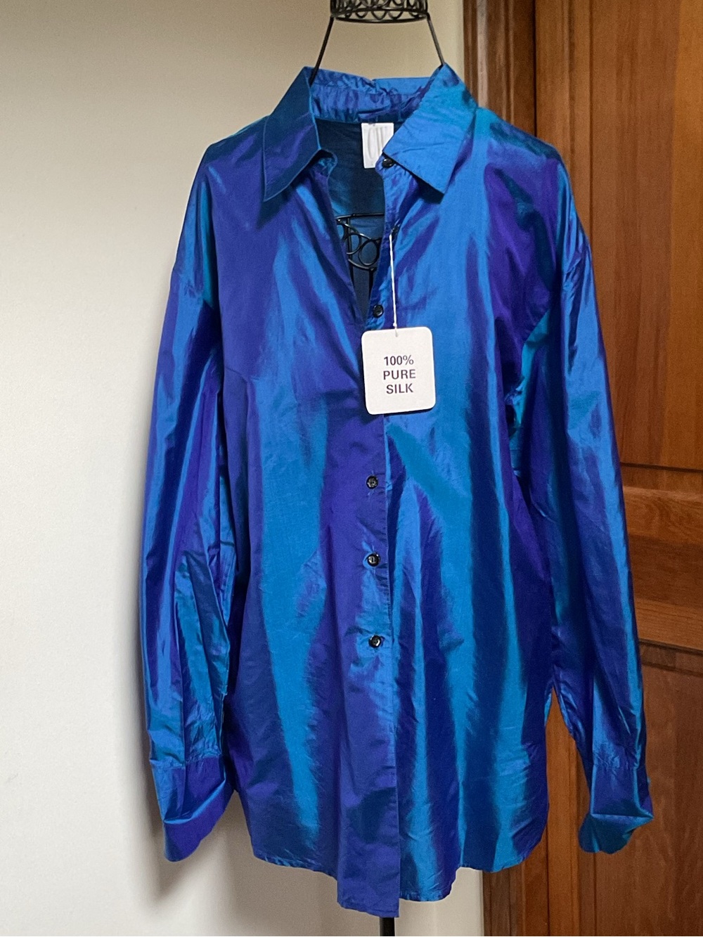 Vintage Clifford and Wills silk blouse, Medium
